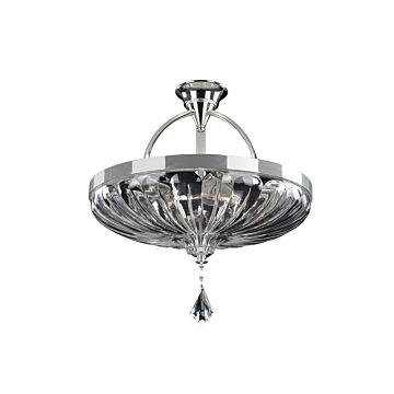  Orecchini Ceiling Light in Two Tone Silver
