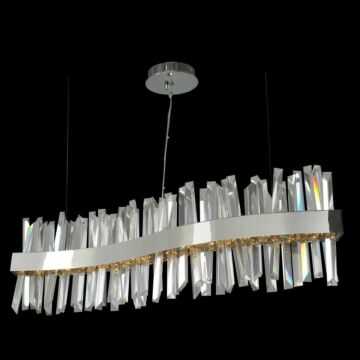  Glacier Pendant Light in Chrome