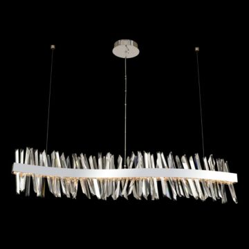  Glacier Pendant Light in Chrome