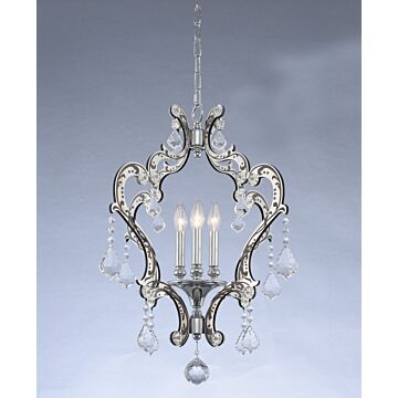  Argento Pendant Light in Matte Black w-Polished Stainless Steel