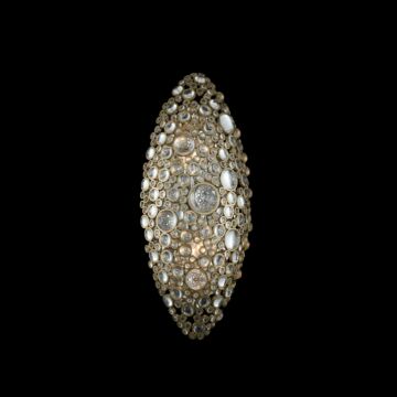  Ciottolo Wall Sconce in Brushed Champange Gold