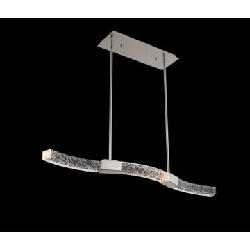  Athena Pendant Light in Polish Nickel