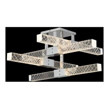  Apollo Ceiling Light in Chrome