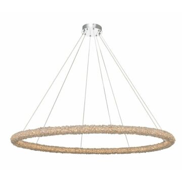  Lina Contemporary Chandelier in Polished Chrome