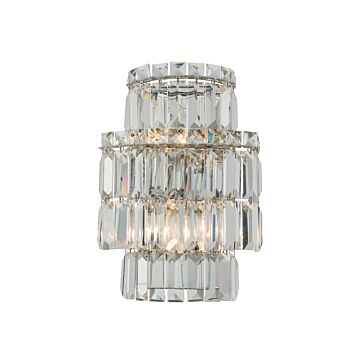 Livelli 2-Light Wall Sconce in Polished Chrome