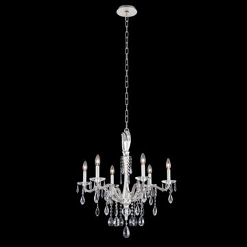 Allegri Venere 6-Light Chandelier in Pewter