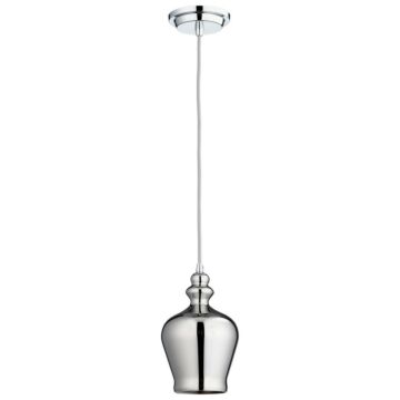 Cyan Design Calista 6 Inch Mirrored Glass Pendant in Chrome