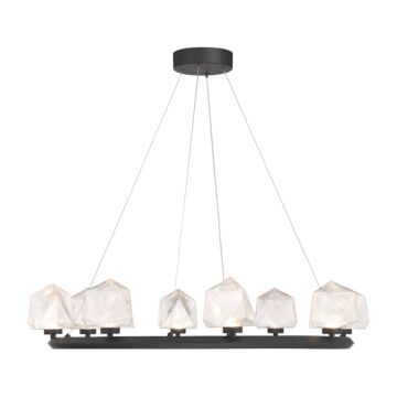 Castello 8-Light Chandelier in Matte Black