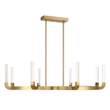 Del Mar LED Chandelier in Warm Brass by Savoy House