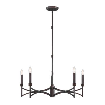 Gardner 5-Light Chandelier in Champagne Mist