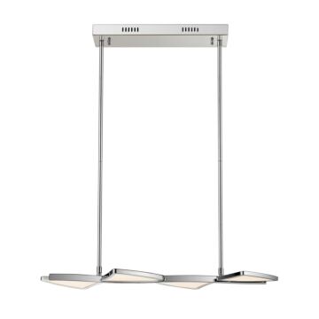 Z Lite Aeon 1 Light Chandelier In Chrome