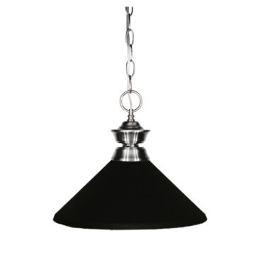Z-Lite Pendant Lights 1-Light Pendant Light In Brushed Nickel