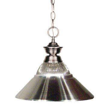 Z-Lite Pendant Lights 1-Light Pendant Light In Brushed Nickel