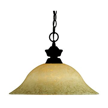 Z-Lite Pendant Lights 1-Light Pendant Light In Bronze