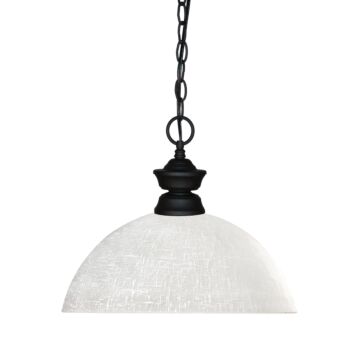 Z-Lite Shark 1-Light Pendant Light In Matte Black