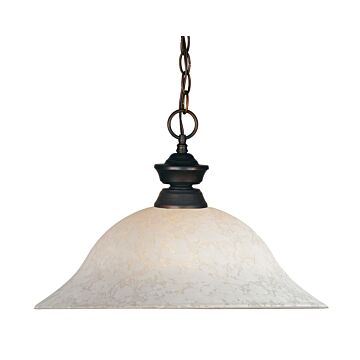 Z-Lite Pendant Lights 1-Light Pendant Light In Olde Bronze