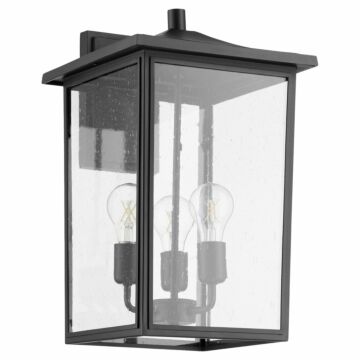 Riverside Three Light Wall Mount in Textured Black by Quorum International