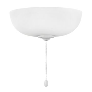 Light Kit 2-Light LED Fan Light Kit in Appliance White