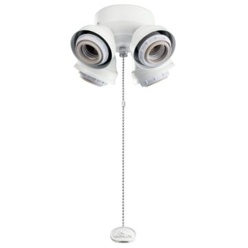 Accessory LED Fan Fitter in Matte White by Kichler