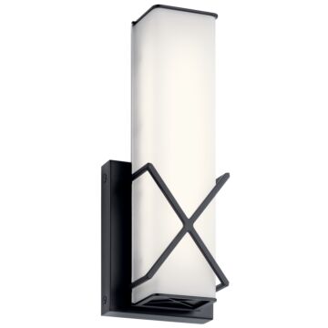 Trinsic LED Wall Sconce in Matte Black by Kichler