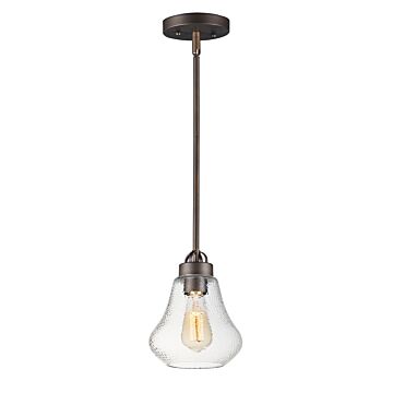 Dianne One Light Pendant in Oil Rubbed Bronze by Maxim