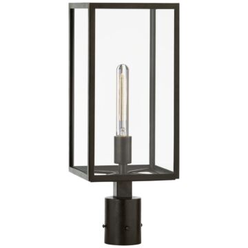 Fresno  Post Mount in Aged Iron by Visual Comfort Signature