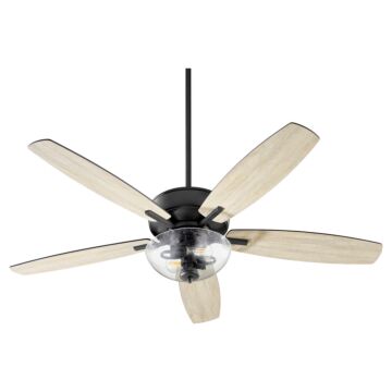 Breeze 52"Ceiling Fan in Textured Black by Quorum International