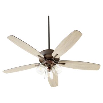 Breeze 52"Ceiling Fan in Oiled Bronze by Quorum International