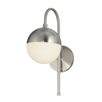 Fusion 1-Light Wall Sconce in Pewter