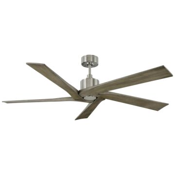 Aspen 56" Ceiling Fan in Brushed Steel by Visual Comfort Fan