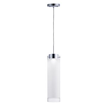 Scope LED Pendant in Polished Chrome by Maxim