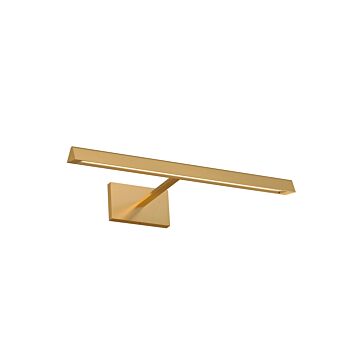 Dessau LED Wall Sconce in Natural Brass by Visual Comfort Modern