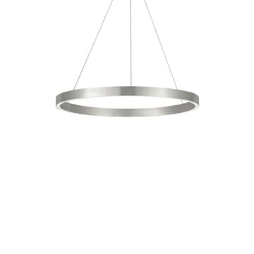 Fiama LED Suspension in Satin Nickel by Visual Comfort Modern