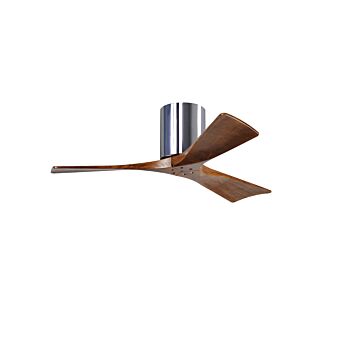 Irene-3H 42" Ceiling Fan in Polished Chrome by Matthews Fan Company