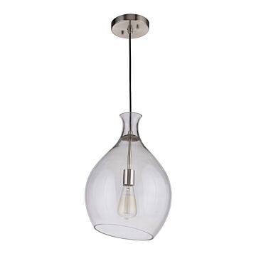 Pendant One Light Pendant in Brushed Polished Nickel by Craftmade
