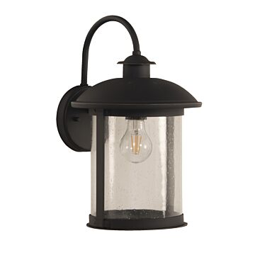 O'Fallon One Light Outdoor Wall Mount in Dark Bronze Gilded by Craftmade