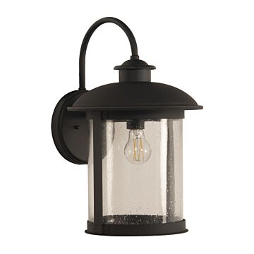 O'Fallon One Light Outdoor Wall Mount in Dark Bronze Gilded by Craftmade