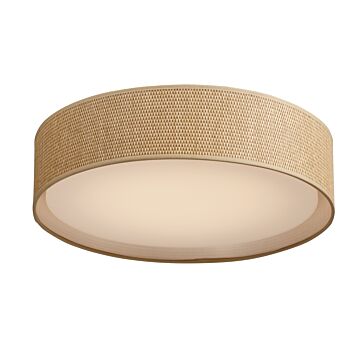 Maxim Prime 5 Light Ceiling Light in Grass Cloth