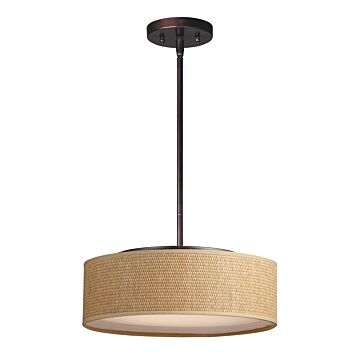 Prime LED Pendant in Oil Rubbed Bronze by Maxim