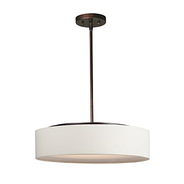Prime LED Pendant in Oil Rubbed Bronze by Maxim