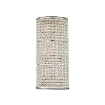 Sherrill Three Light Wall Sconce in Polished Nickel by Hudson Valley