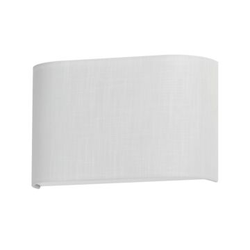 Prime LED Wall Sconce in White Linen by Maxim