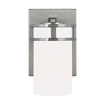 Generation Lighting Robie Bathroom Vanity Light in Brushed Nickel