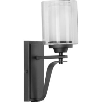 Kene 1-Light Wall Bracket in Graphite