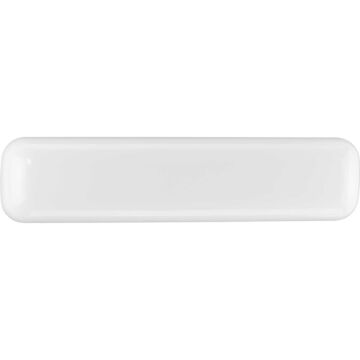 LED Linear Bathroom Vanity Light 1-Light LED Linear Bath in Opal White