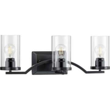 Lassiter 3-Light Bathroom Vanity Light in Black