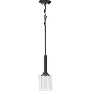 Kene 1-Light Mini Pendant in Graphite