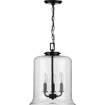 Winslett 3-Light Pendant in Black