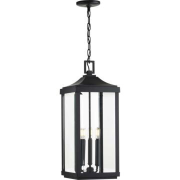 Gibbes Street 3-Light Hanging Lantern in Black