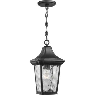 Marquette 1-Light Hanging Lantern in Black